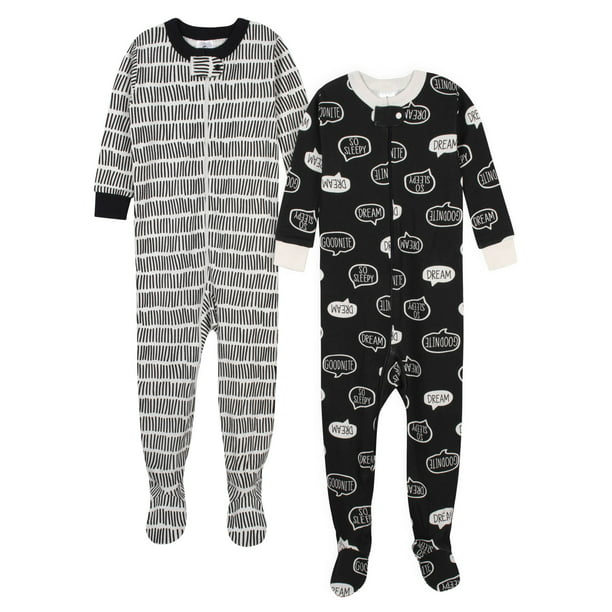 Gerber Baby Boys 2-Pack Footed Pajamas